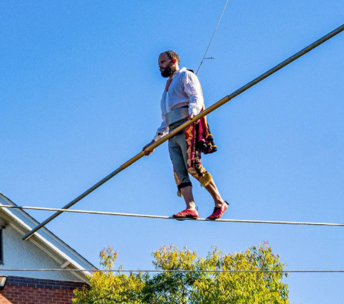 Highwire Show Pays Tribute to Con Colleano During Lismore NAIDOC Week