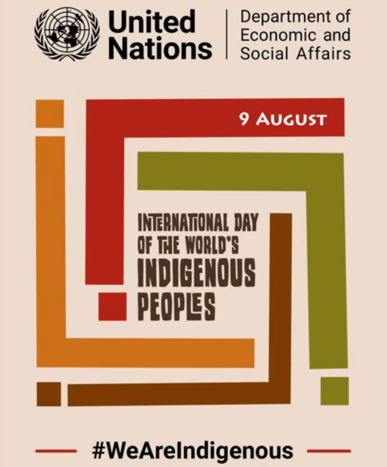 International Day of the World's Indigenous Peoples 2023 BW Tribal