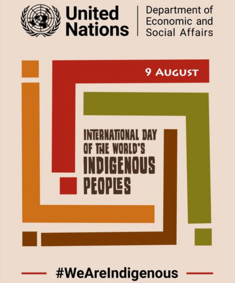 International Day of the World's Indigenous Peoples 2025 BW Tribal