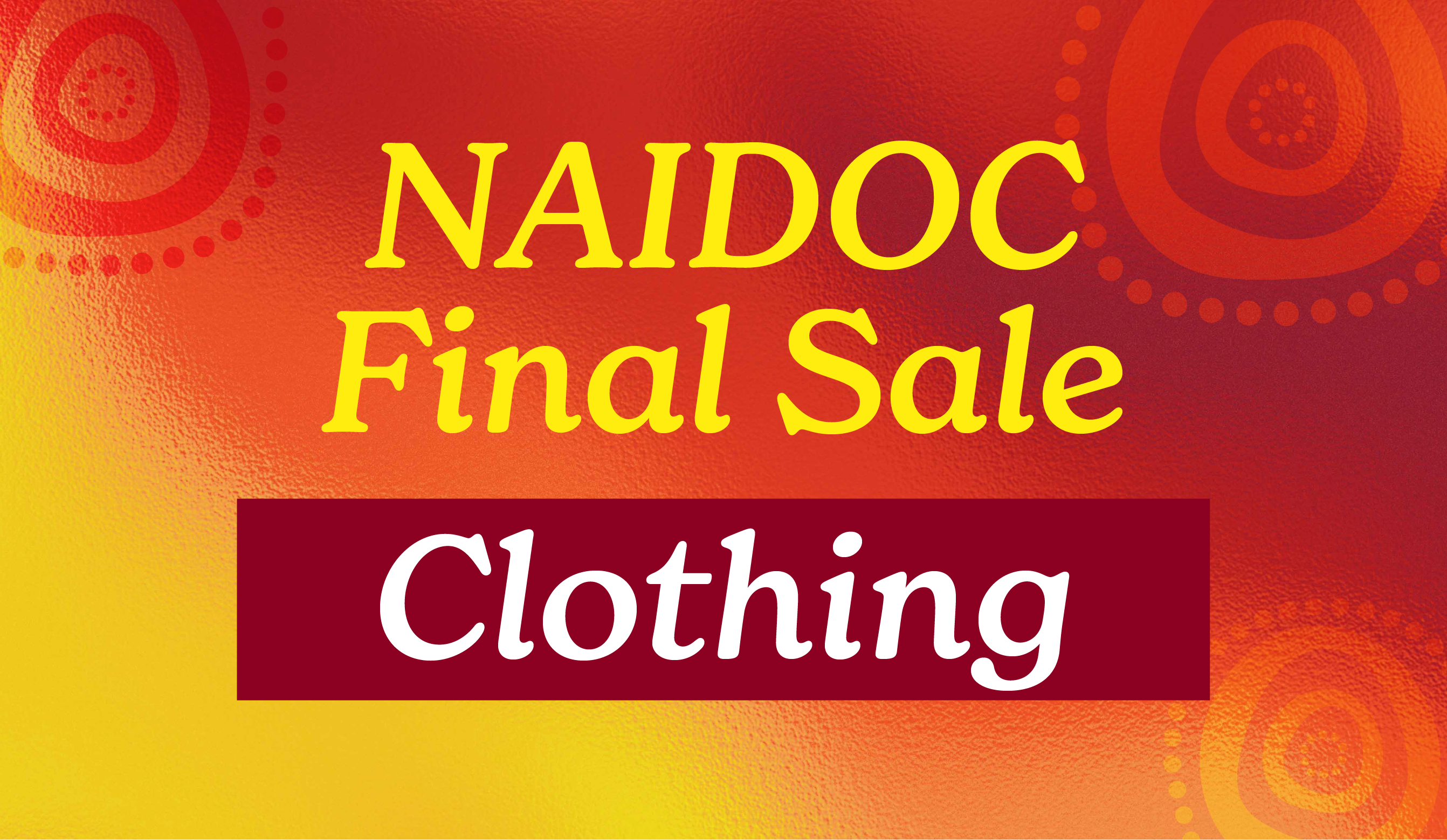 NAIDOC 2025 Clothing