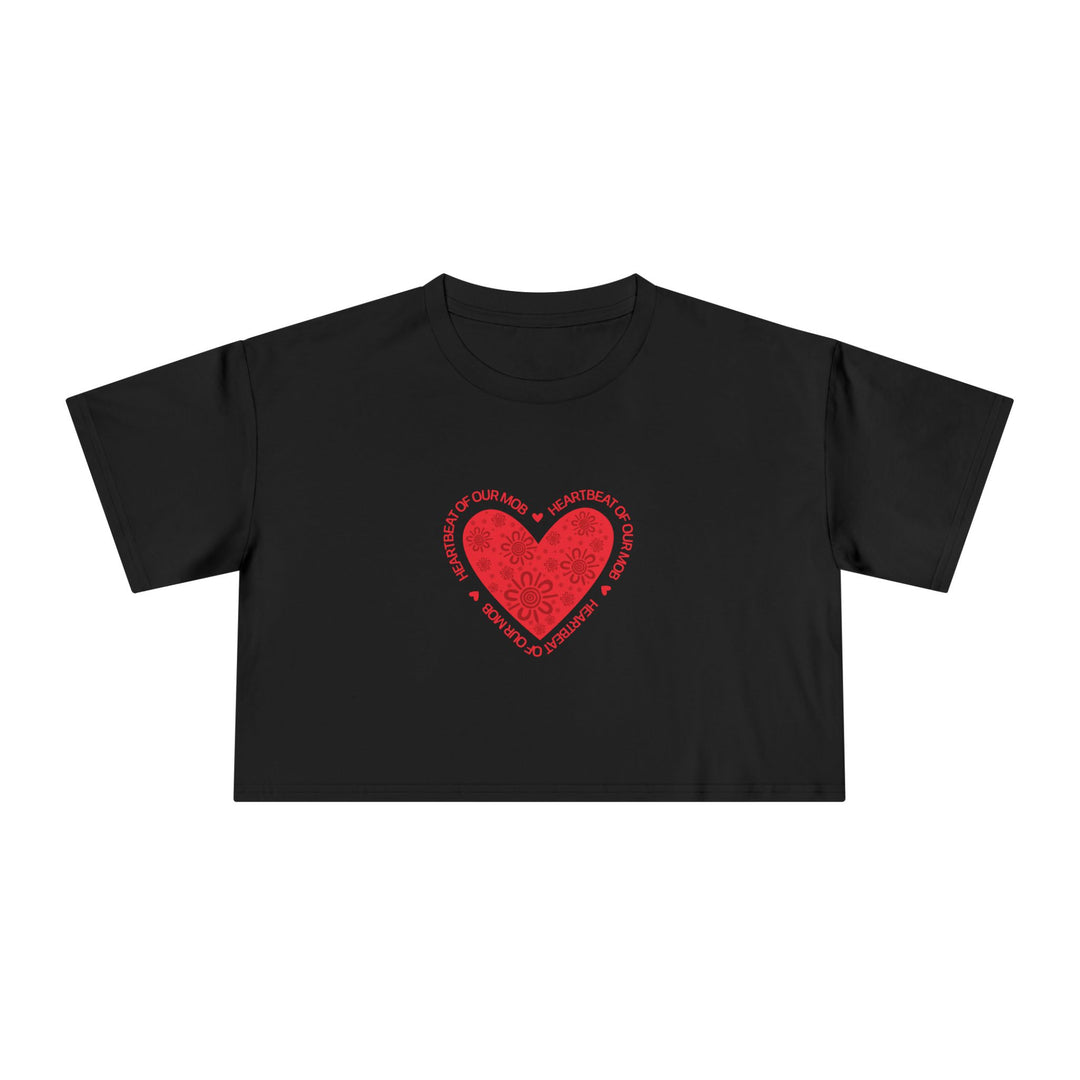 Strong Mum, Strong Mob - Women's Cropped T-Shirt