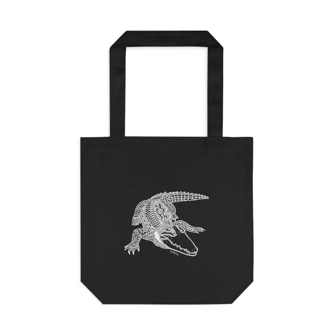 Crocodile - Cotton Tote Bag