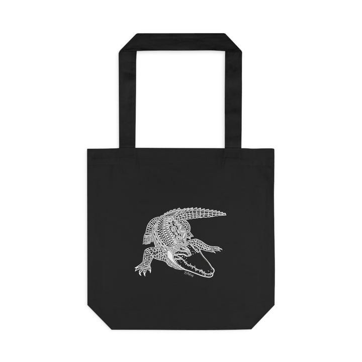 Crocodile - Cotton Tote Bag
