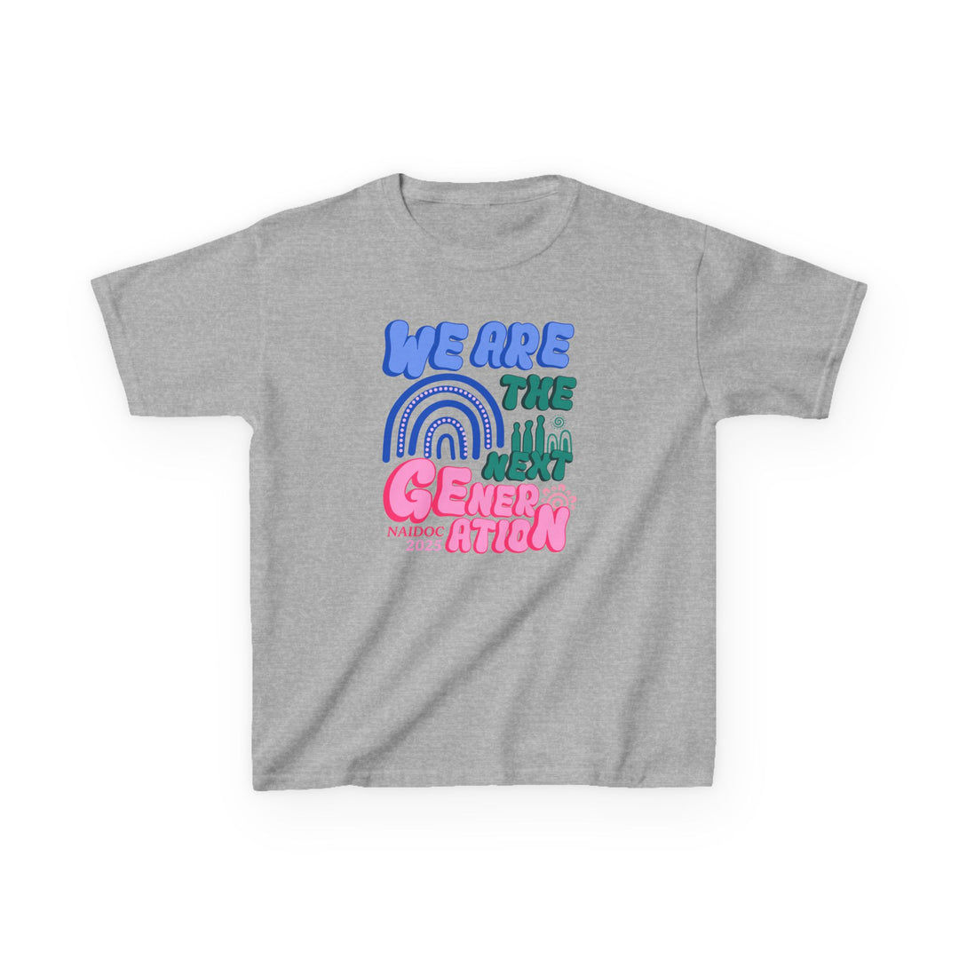 Next Mob Rising - NAIDOC 2025 Kids' Cotton T-Shirt