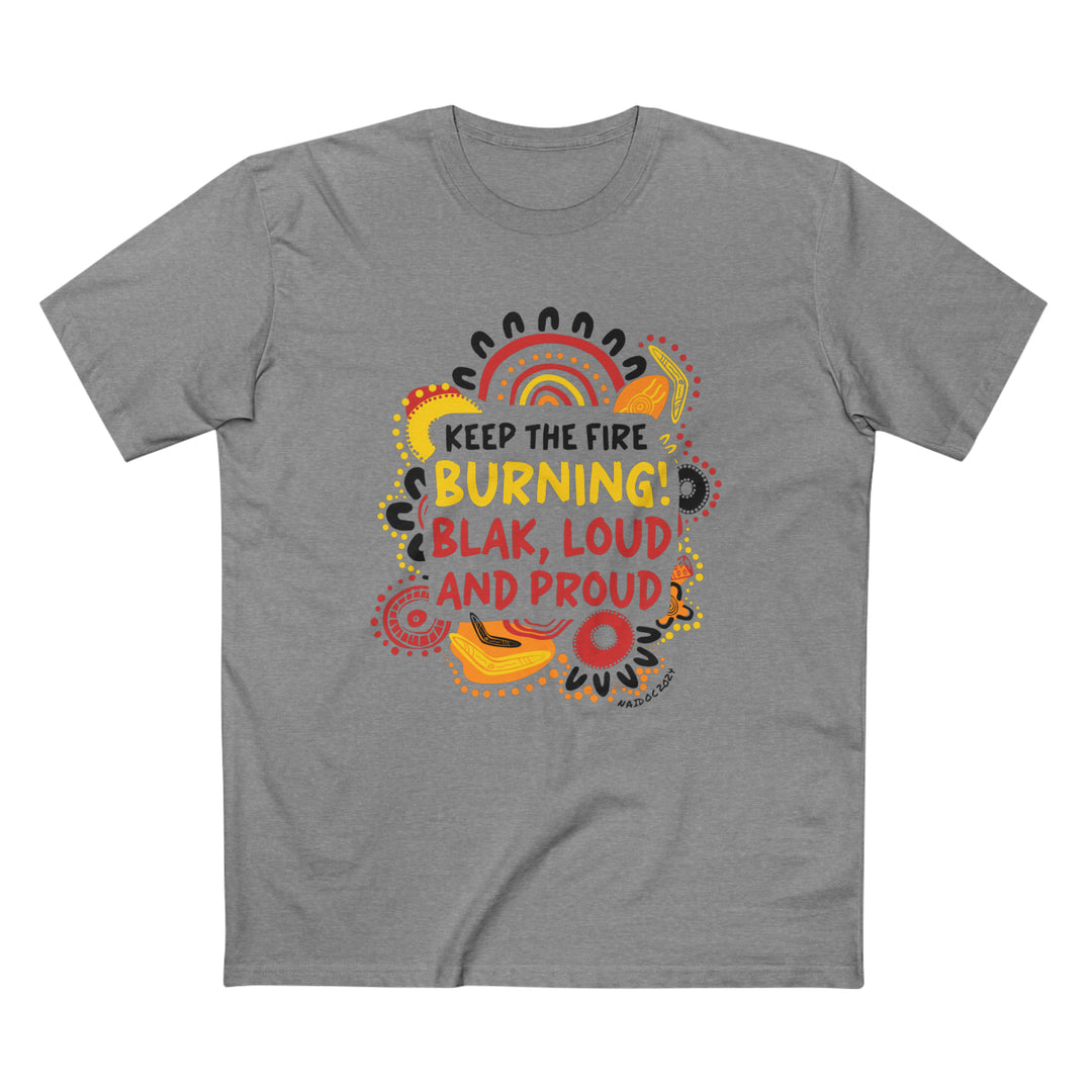 Fire Dance NAIDOC 2024 - Men's T-shirt - T-Shirt