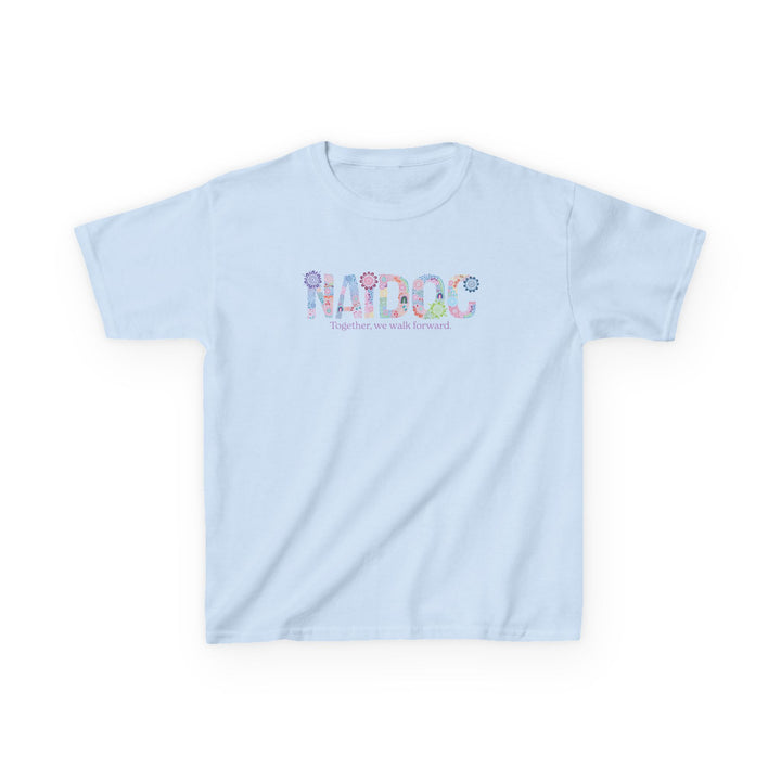 Together, We Walk Forward - NAIDOC 2025 Kids' Cotton T-Shirt