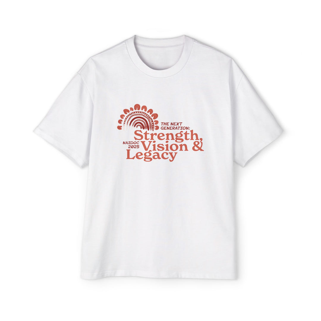 Strength, Vision & Legacy - NAIDOC 2025 Men's Oversized T-Shirt