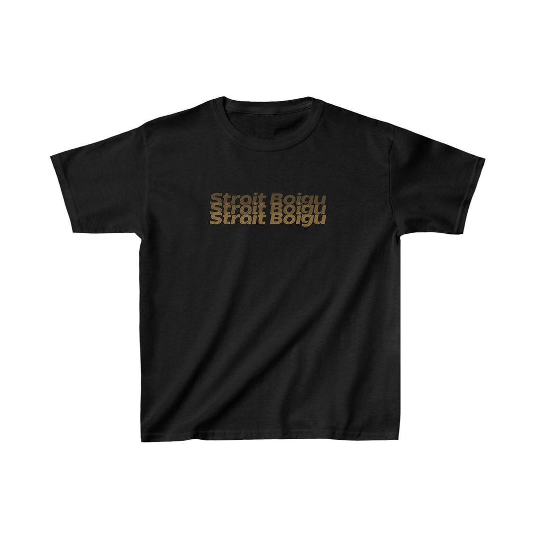 Strait Boigu -  Kids' Cotton T-Shirt