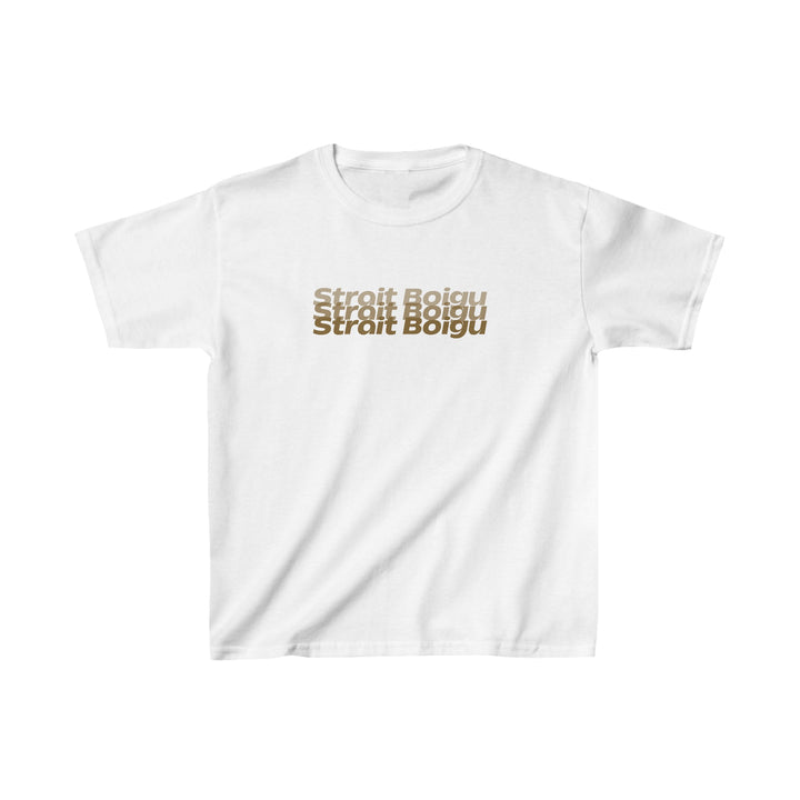 Strait Boigu -  Kids' Cotton T-Shirt