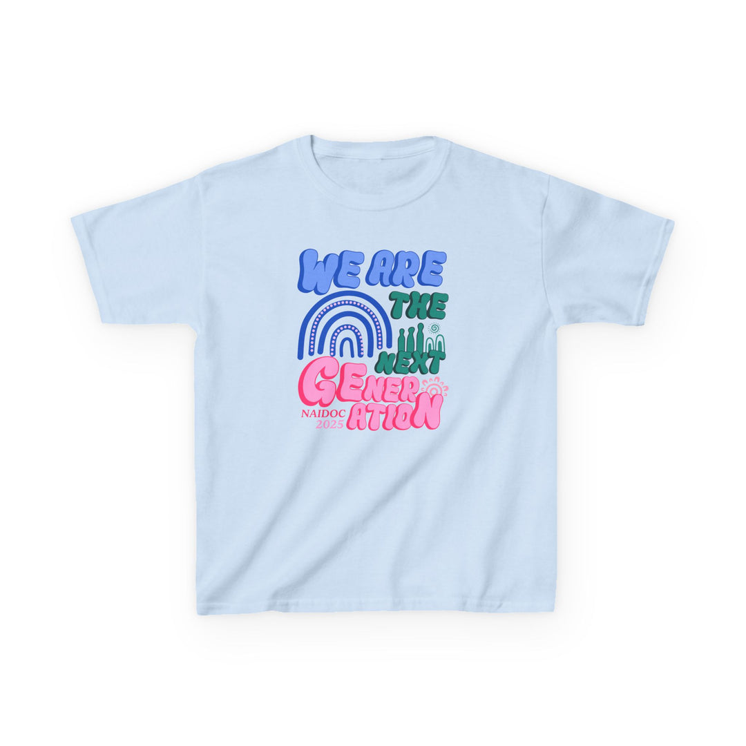 Next Mob Rising - NAIDOC 2025 Kids' Cotton T-Shirt