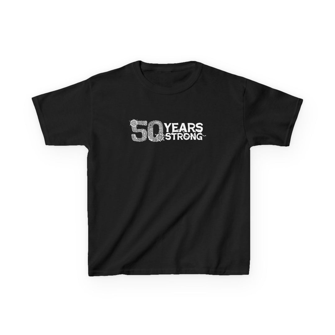 50 Years of Legacy (Mono) - NAIDOC 2025 Kid's Cotton T-Shirt