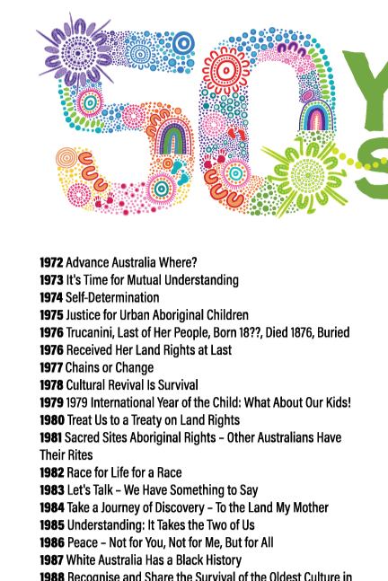 50-Year Commemoration - NAIDOC 2025 - Men's T-shirt