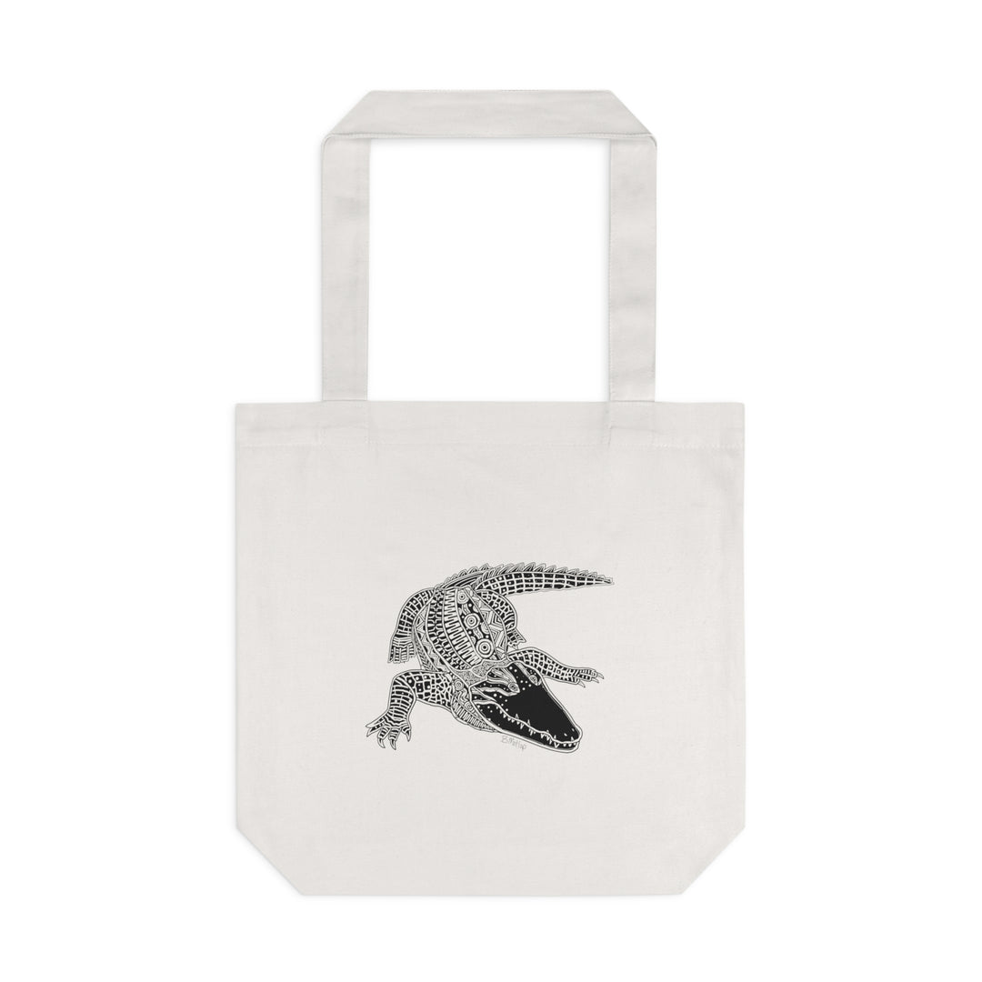 Crocodile - Cotton Tote Bag