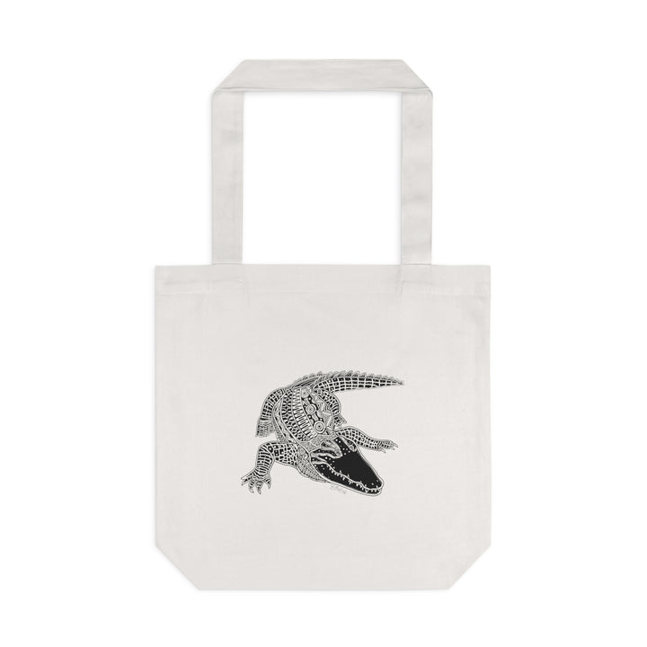 Crocodile - Cotton Tote Bag