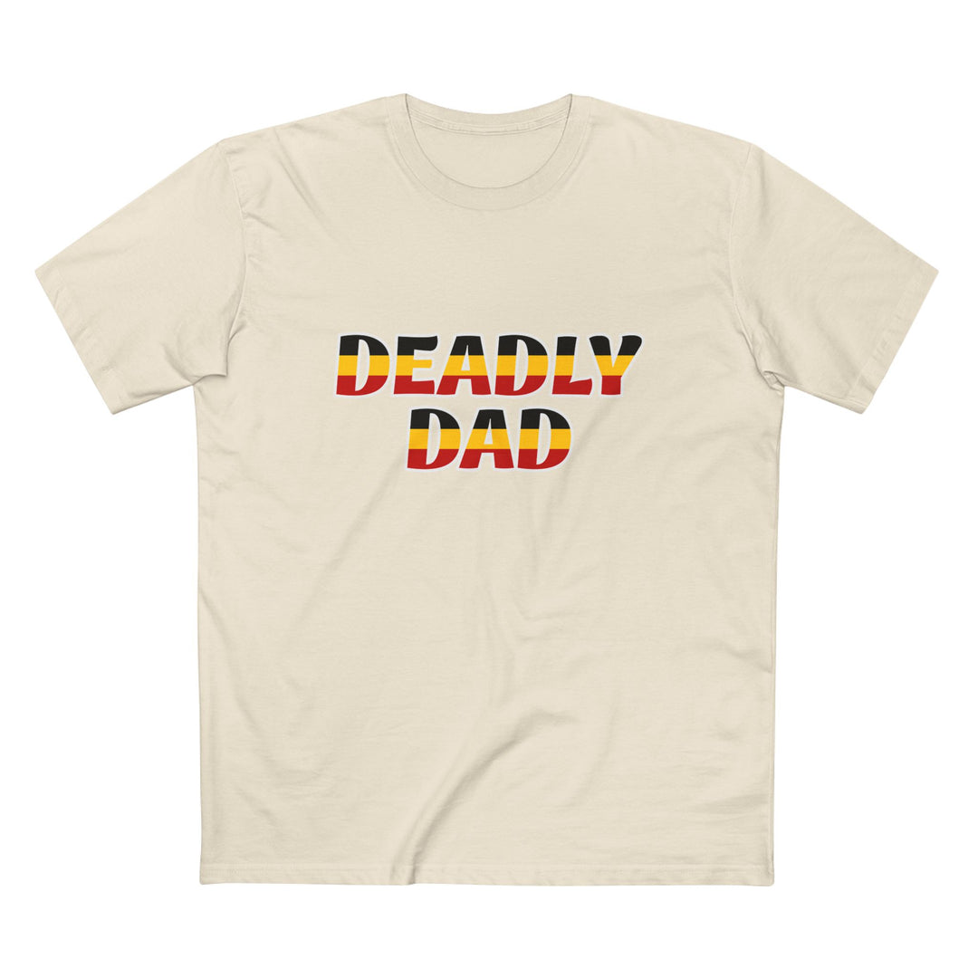 Deadly Dad (Strong and Deadly) - Men's T-shirt