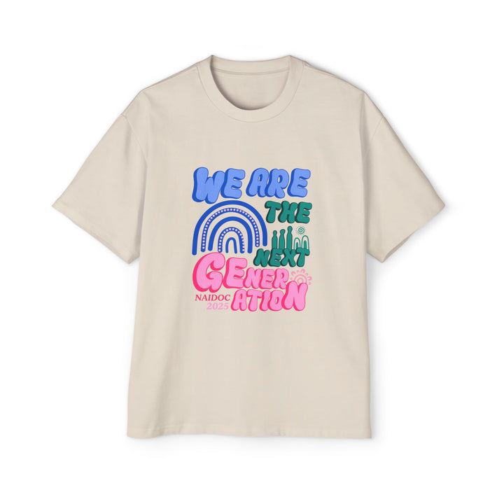 Next Mob Rising - NAIDOC 2025 Men's Oversized T-Shirt