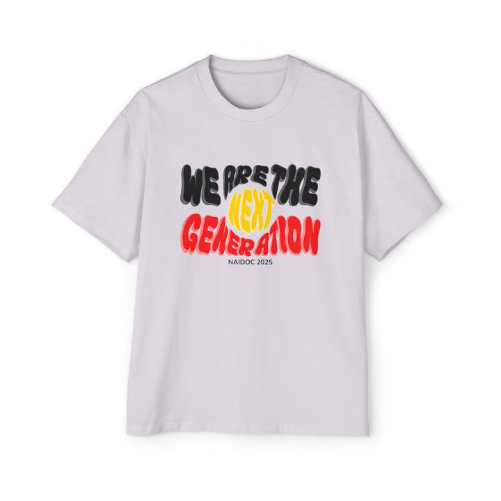 We Are The Next Generation - NAIDOC Men's Oversized T-Shirt