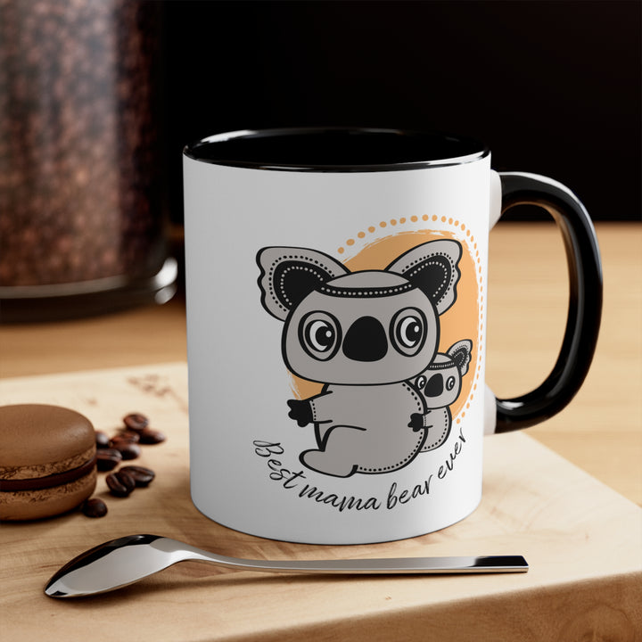 Koala Cuddles - Colourful Accent Mug
