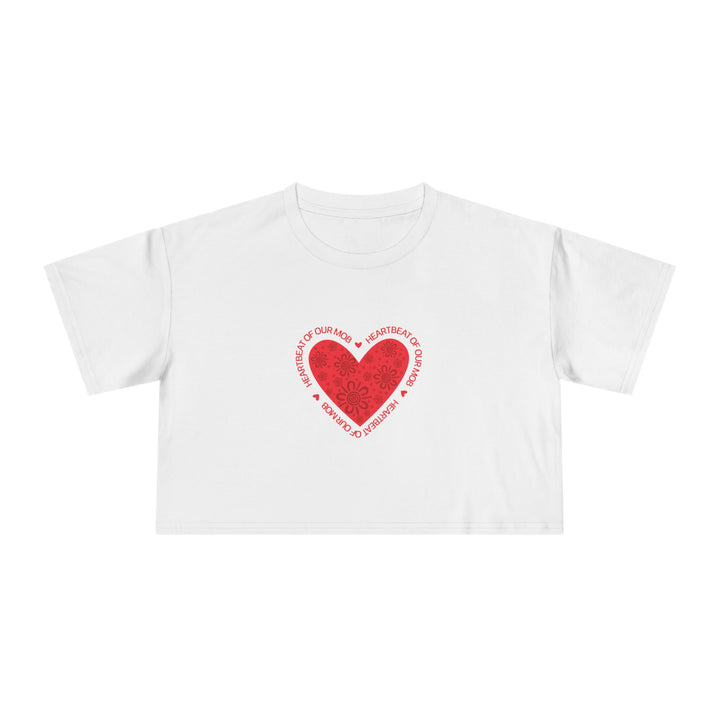 Strong Mum, Strong Mob - Women's Cropped T-Shirt