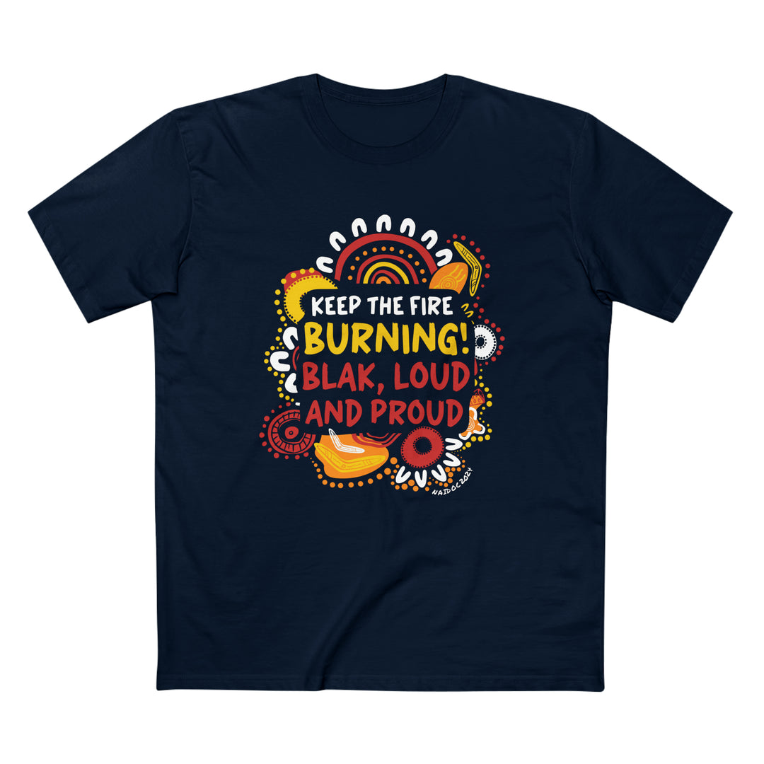 Fire Dance NAIDOC 2024 - Men's T-shirt - T-Shirt