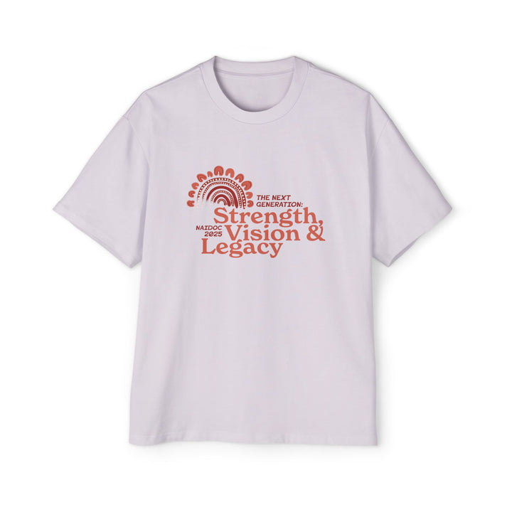 Strength, Vision & Legacy - NAIDOC 2025 Men's Oversized T-Shirt