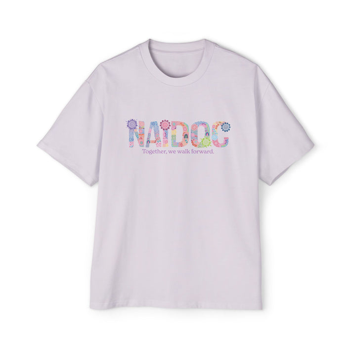 Together, We Walk Forward - NAIDOC 2025 Men's Oversized T-Shirt
