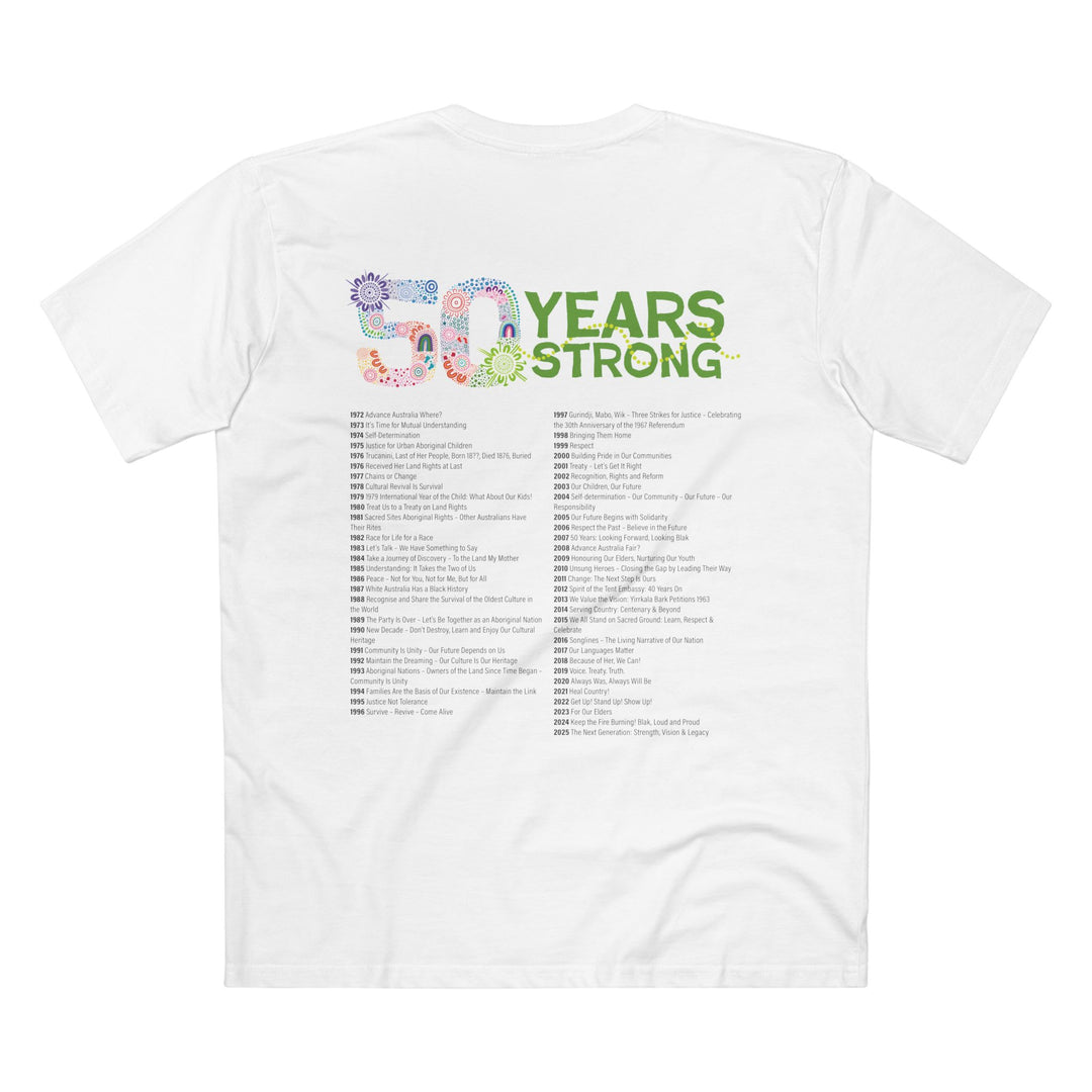 50-Year Commemoration - NAIDOC 2025 - Men's T-shirt