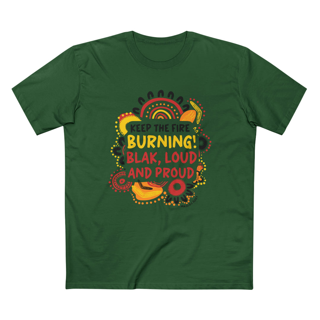 Fire Dance NAIDOC 2024 - Men's T-shirt - T-Shirt