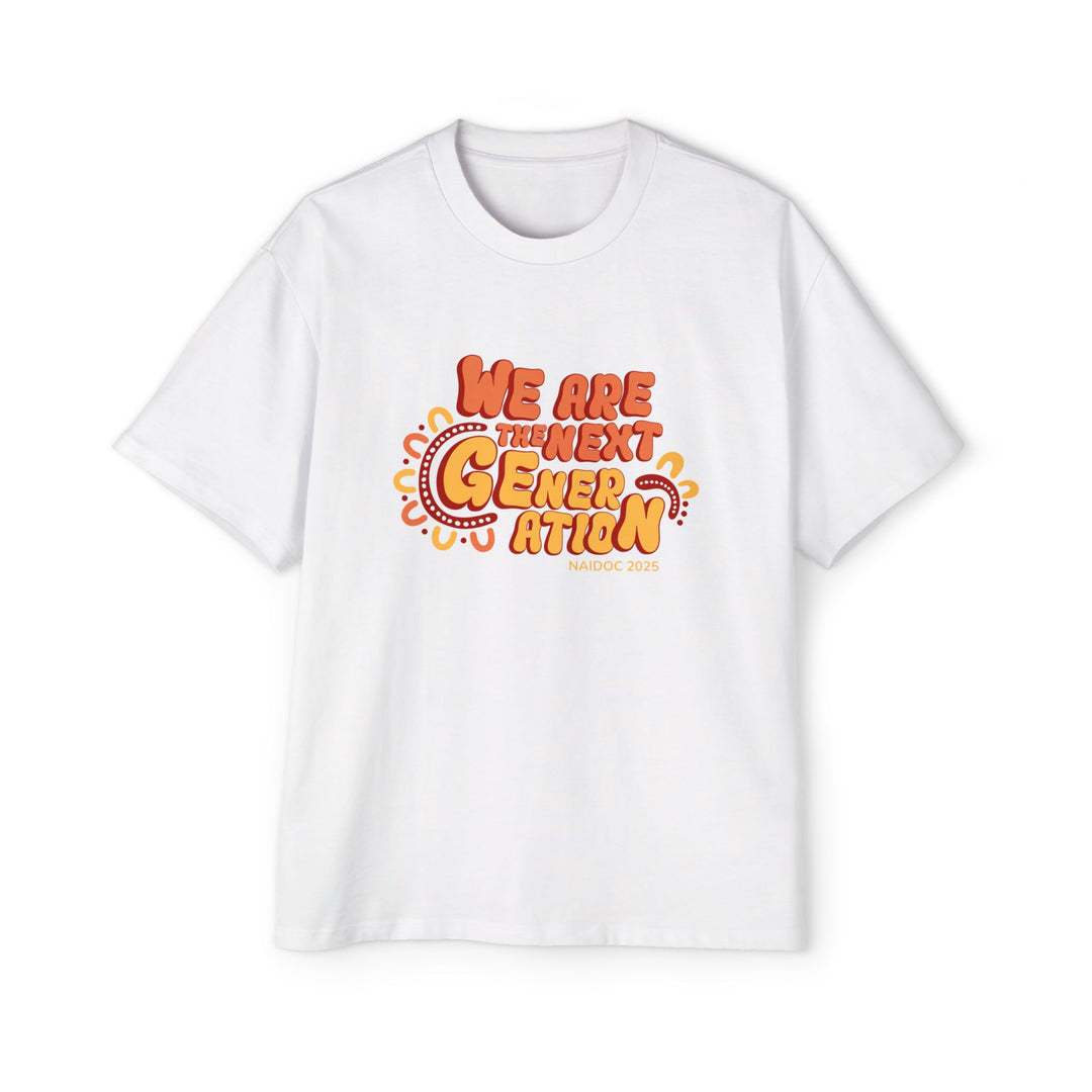 Vibrant Future (Earth Edition) - NAIDOC 2025 Men's Oversized T-Shirt