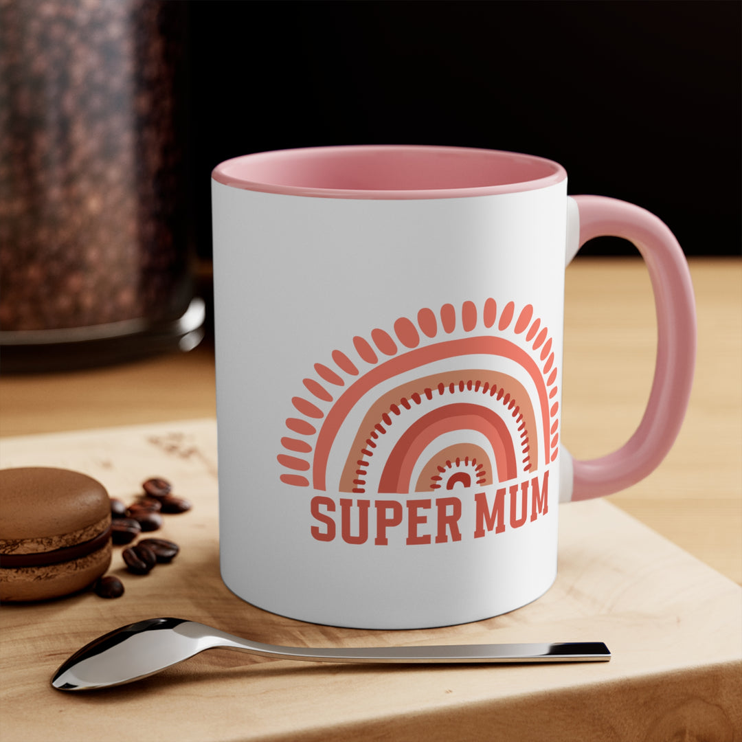 Super Mum - Colourful Accent Mug