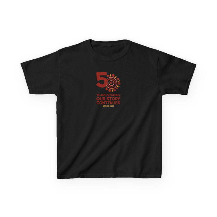Our Story Continues - NAIDOC 2025  Kids' Cotton T-Shirt