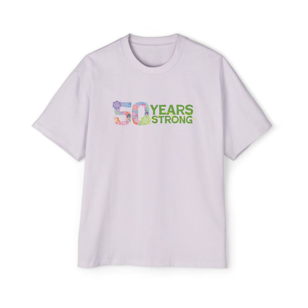 50-Year Commemoration - NAIDOC 2025 Men's Oversized T-Shirt
