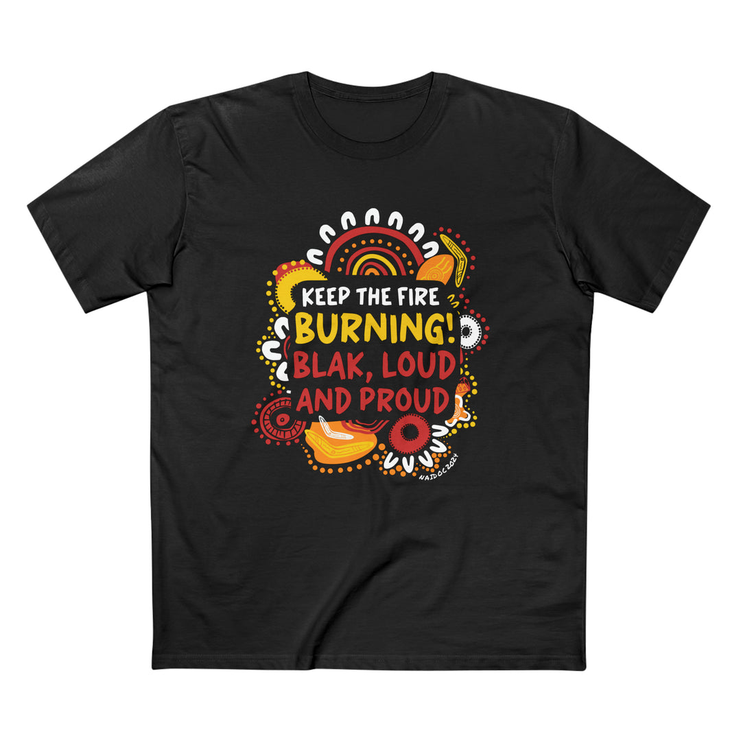 Fire Dance NAIDOC 2024 - Men's T-shirt - T-Shirt