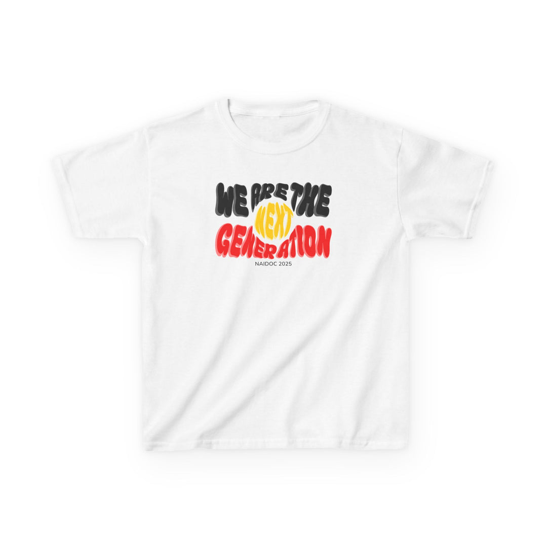 We Are The Next Generation - NAIDOC 2025 Kids' Cotton T-Shirt