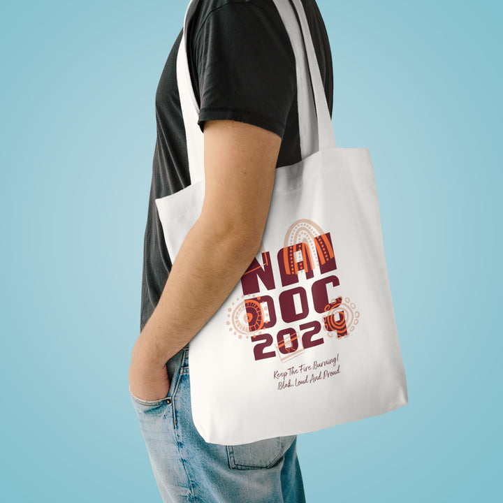 Our Fire Burns On! NAIDOC 2024 - Cotton Tote Bag