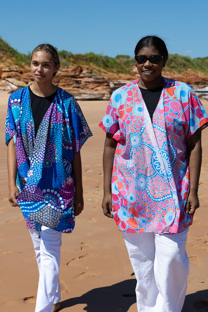 Old Ways Guiding New Paths - NAIDOC 2025 Kaftan