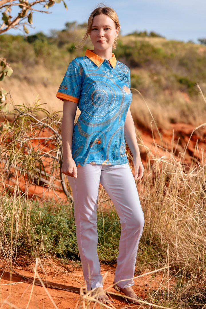 Never Stop the Dreaming - NAIDOC 2025 Women's Polo