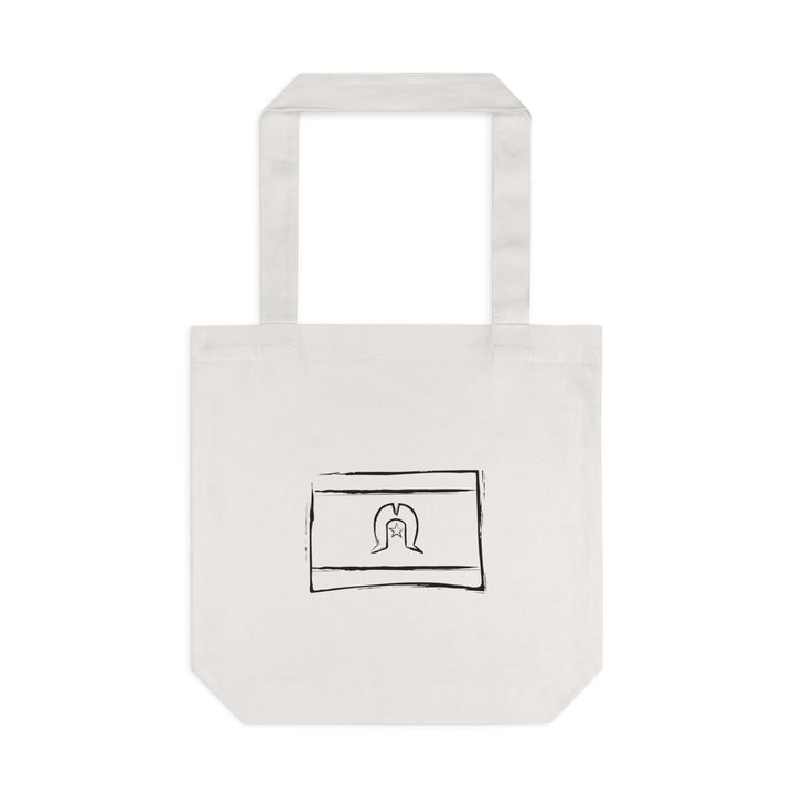 Strait Lines (TSI Flag) - Cotton Tote Bag
