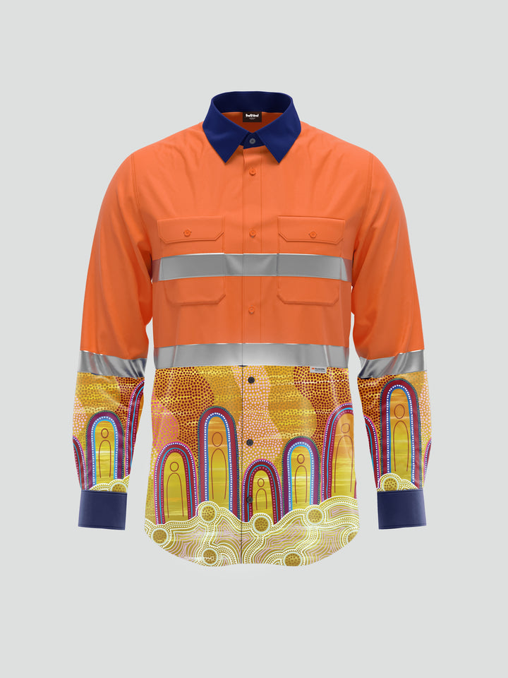 Warra-li - Corporate Hi-Vis Unisex Workwear Shirt