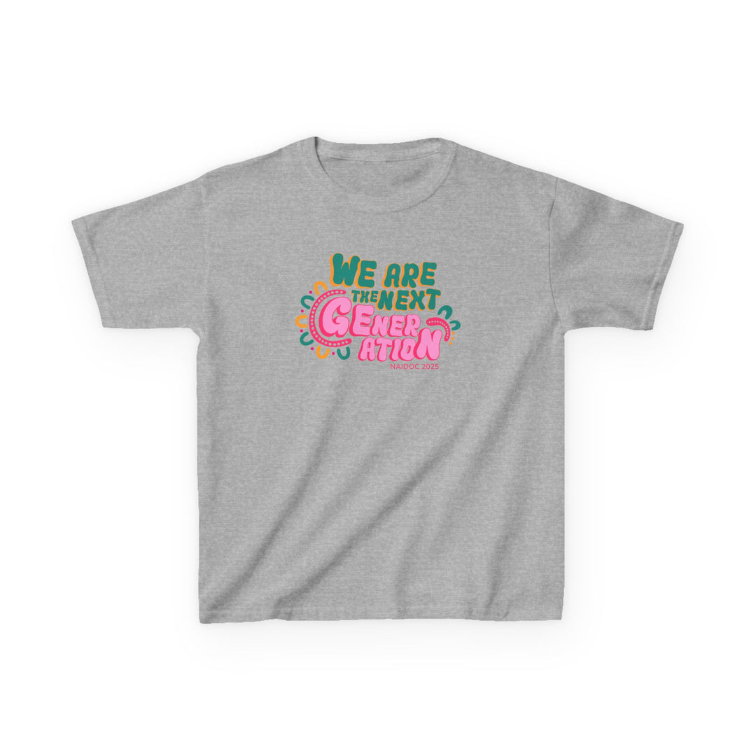 Vibrant Future (Bright Edition) - NAIDOC 2025 Kids' Cotton T-Shirt