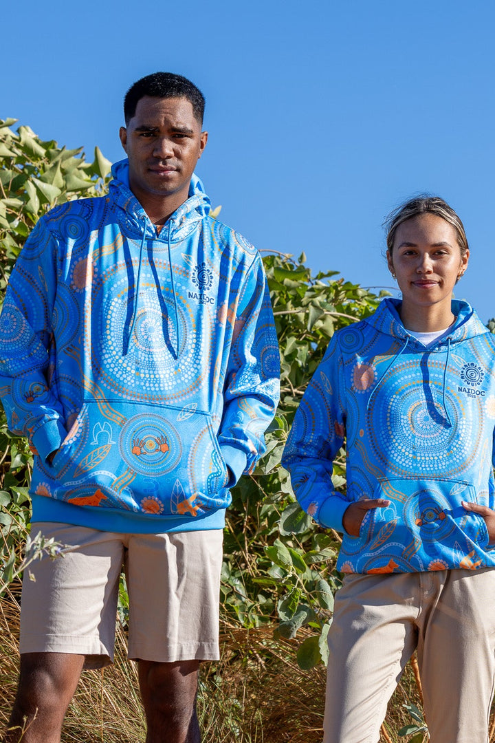 Never Stop the Dreaming - NAIDOC 2025 Men's Hoodie