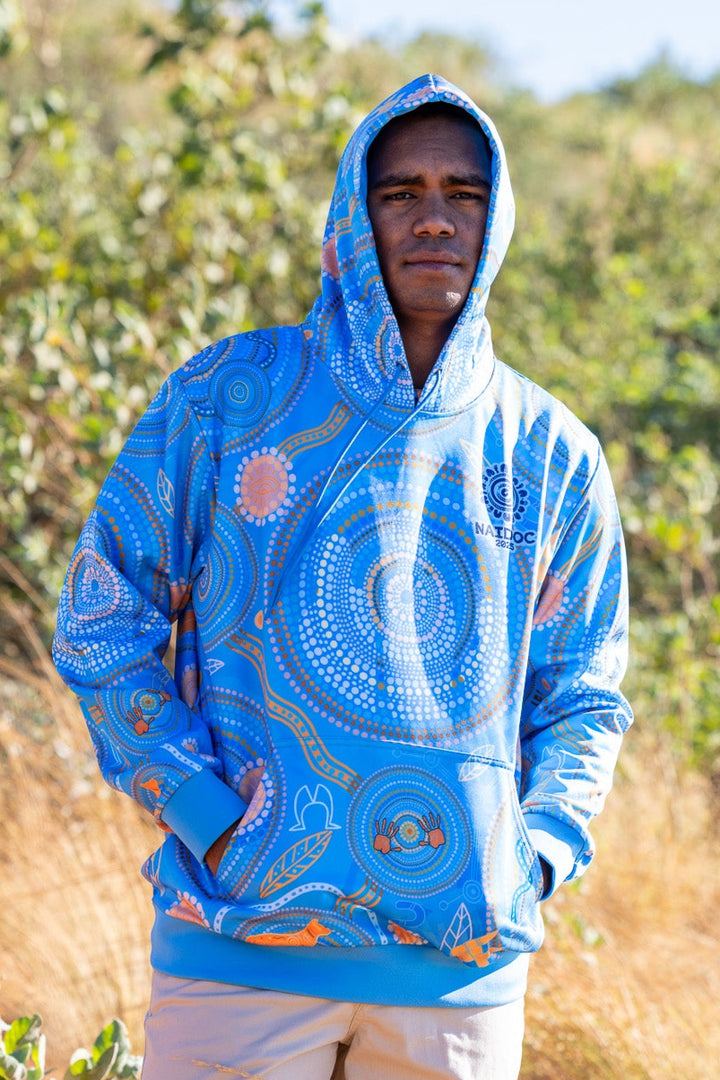 Never Stop the Dreaming - NAIDOC 2025 Men's Hoodie