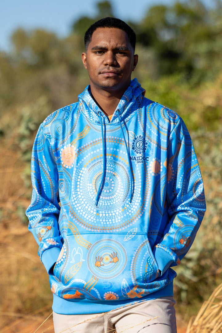 Never Stop the Dreaming - NAIDOC 2025 Men's Hoodie