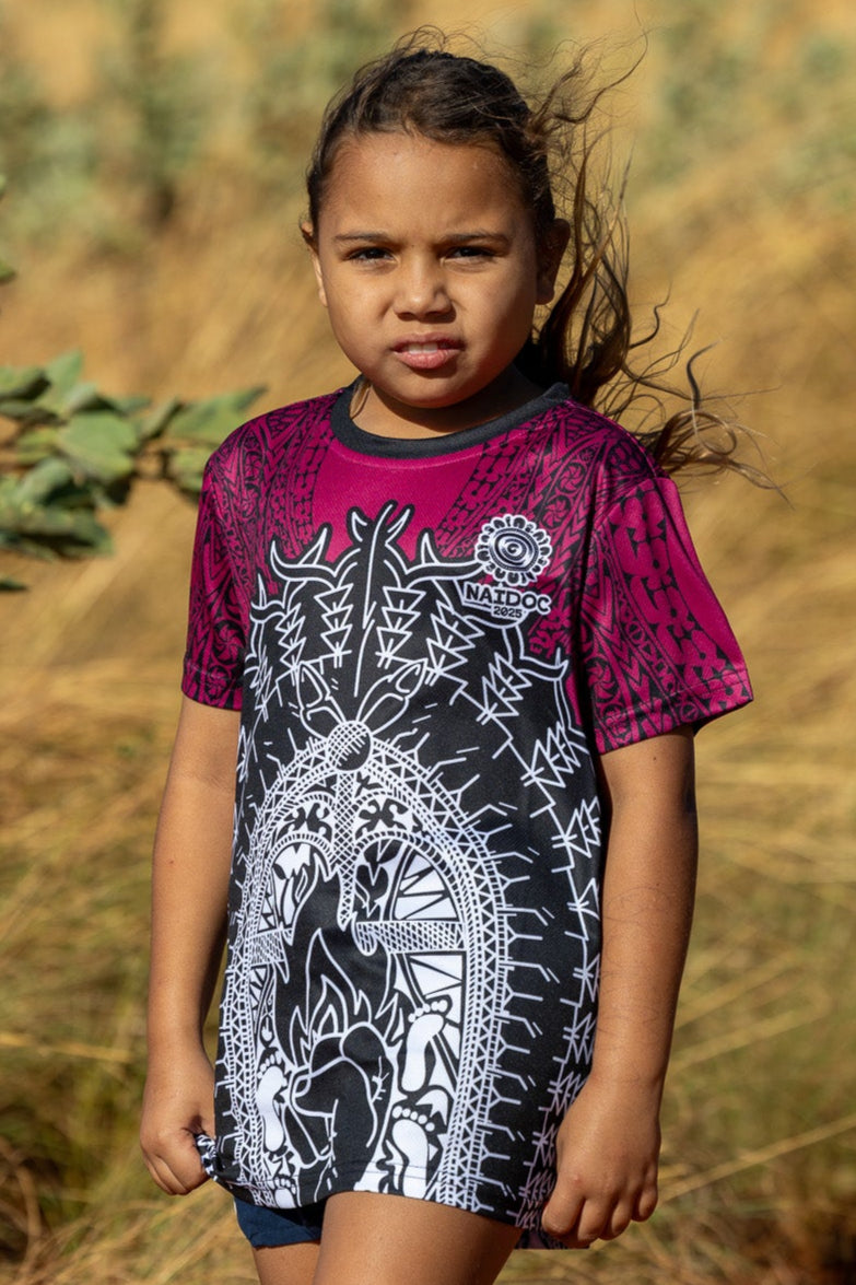 The Next Generation: Strength, Vision & Legacy - NAIDOC 2025 Kids' T-Shirt