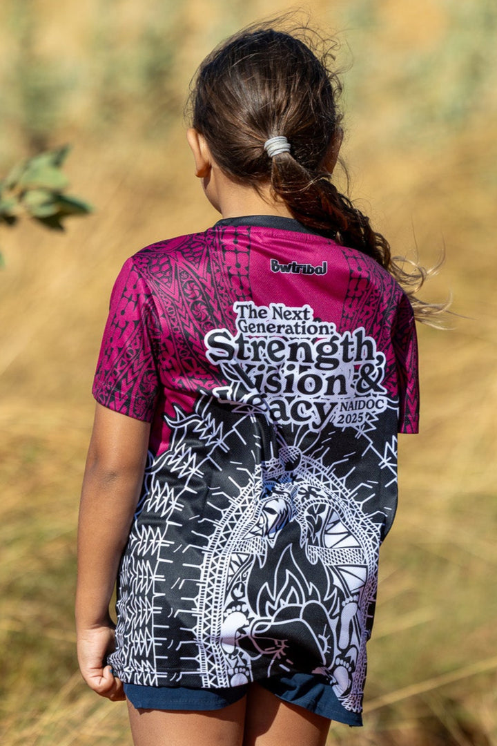 The Next Generation: Strength, Vision & Legacy - NAIDOC 2025 Kids' T-Shirt