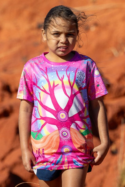 Deep Roots, Bright Future - NAIDOC 2025 Kids' T-Shirt