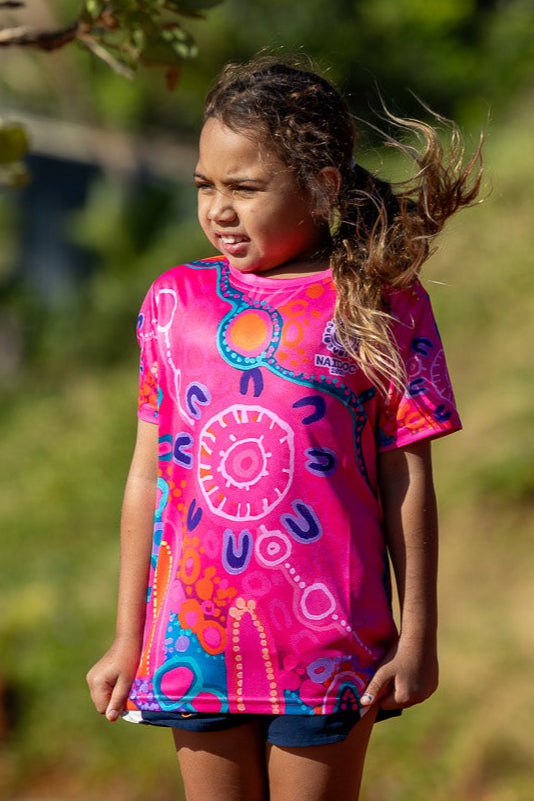 Generations - People, Place, Community - NAIDOC 2025 Kids' T-Shirt