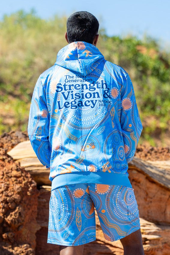 Never Stop the Dreaming - NAIDOC 2025 Men's Hoodie
