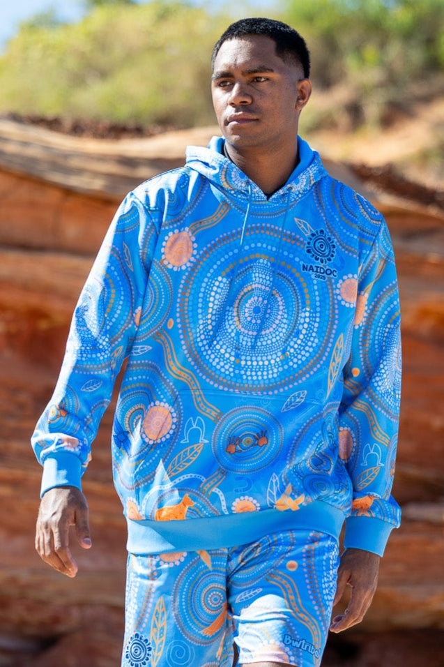 Never Stop the Dreaming - NAIDOC 2025 Men's Hoodie