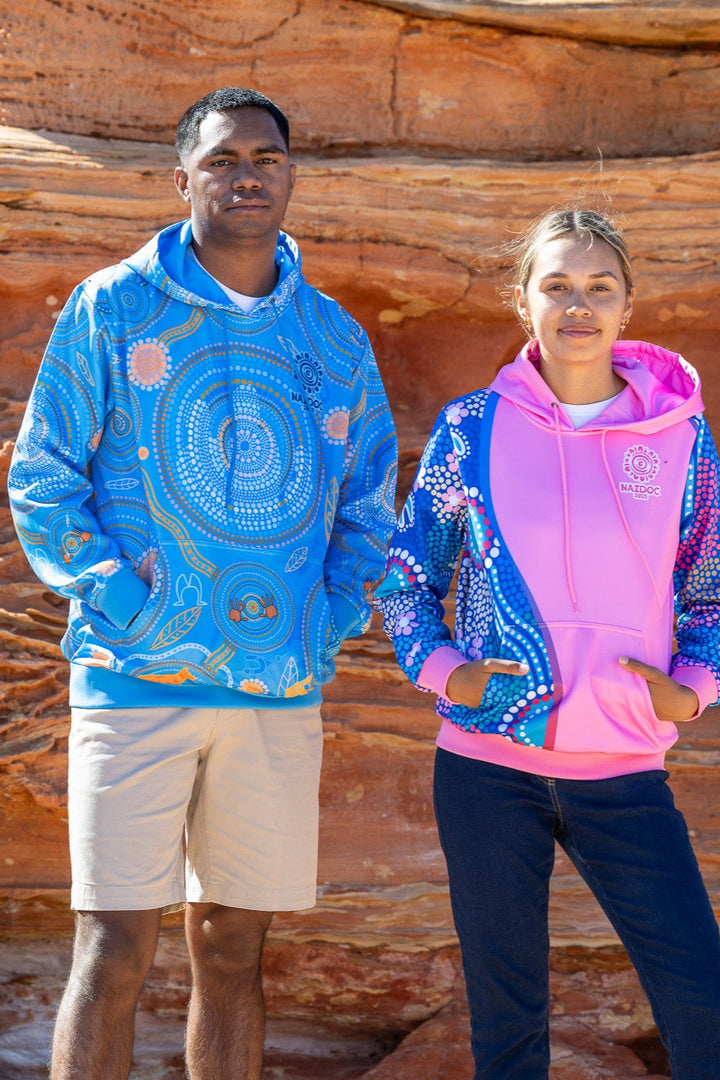 Never Stop the Dreaming - NAIDOC 2025 Men's Hoodie